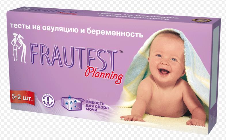 картинка Тест на беременность и овуляцию Фраутест планнинг  (набор 5+2)
