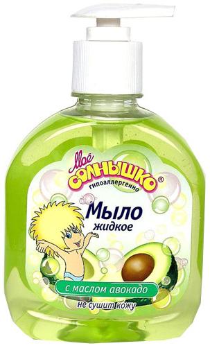 картинка Мое солнышко мыло жидкое 300мл авокадо