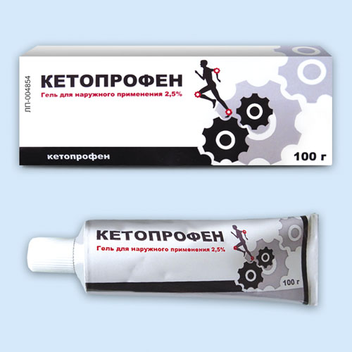 картинка Кетопрофен гель 2,5% 30г №1