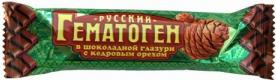 картинка Гематоген русский кедровый орех 40г в шоколад глазури