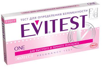 картинка Тест на беременность Эвитест one №1