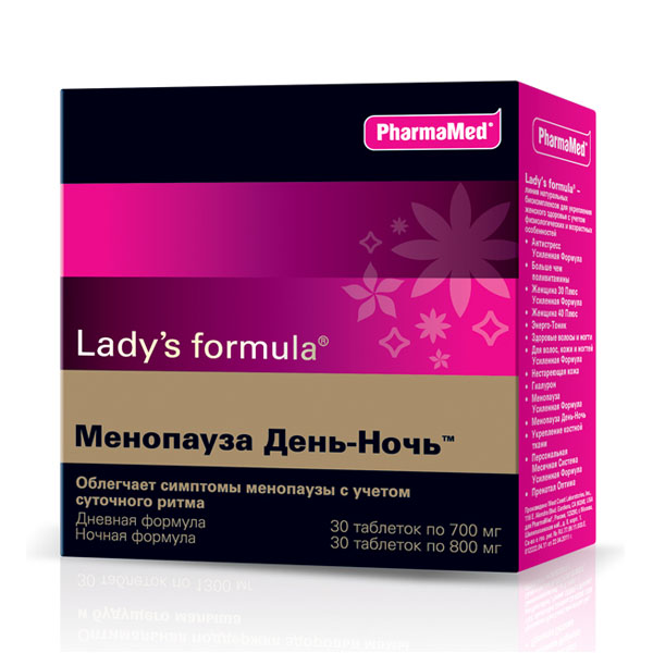 картинка Леди-с формула менопауза день-ночь таб. N30+30