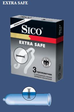 картинка Презервативы Сико/Sico extra safe с утолщенной стенкой №3