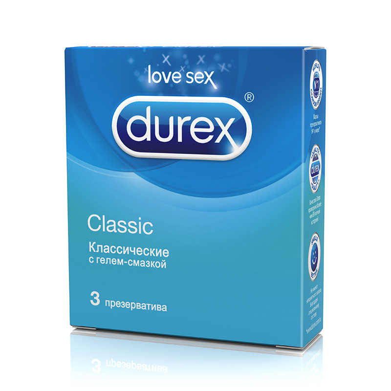 картинка Презервативы Дюрекс/Durex классик №3